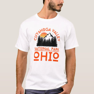 Camiseta Parque Nacional do Vale de Cuyahoga, Ohio, Montanh