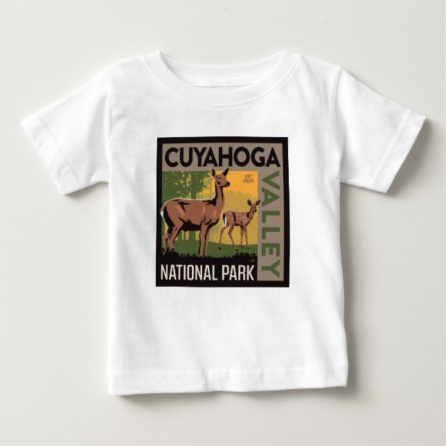 Camiseta Parque Nacional do Vale do Cuyahoga | Ohio (Frente)