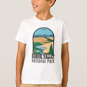 Camiseta Parque Nacional do Vale do Kobuk, Alaska, Vintage