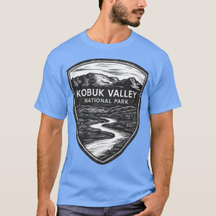 Camiseta Parque Nacional do Vale do Kobuk Crachá Paisagem