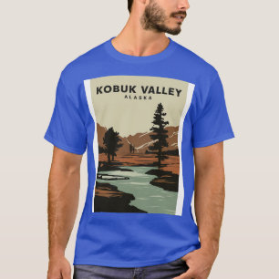 Camiseta Parque Nacional do Vale do Kobuk Linda Natureza Su