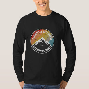 Camiseta Parque Nacional Dolzegomi Bellunesi Itália
