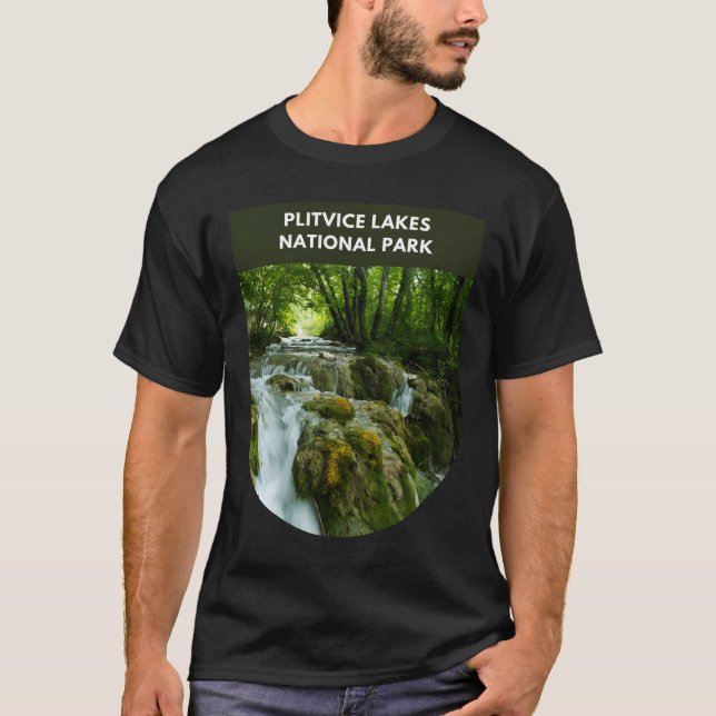 Camiseta Parque Nacional dos lagos Plitvice - Croácia (Frente)