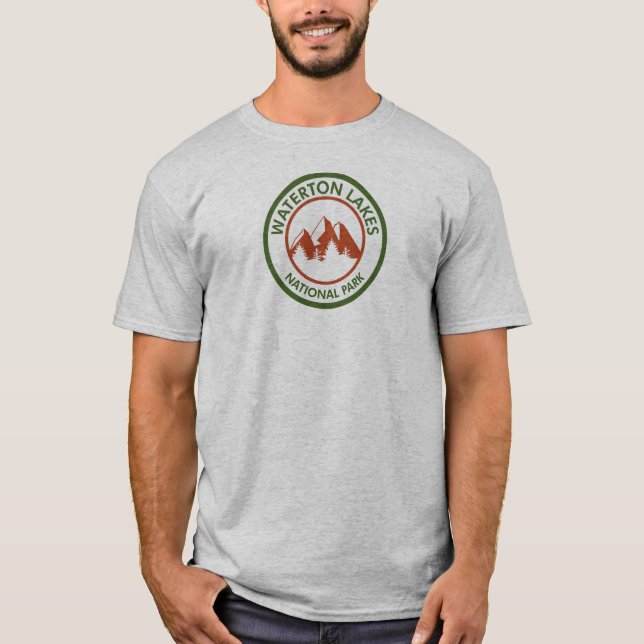 Camiseta Parque Nacional dos Lagos Waterton (Frente)