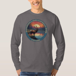 Camiseta Parque Nacional dos Lagos Waterton do Canadá