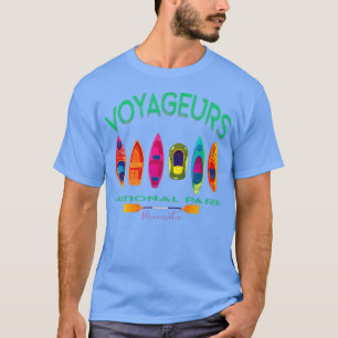 Camiseta Parque Nacional dos Voyageurs Minnesota Kayaking S