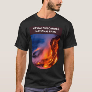 Camiseta Parque Nacional dos Vulcões do Havaí