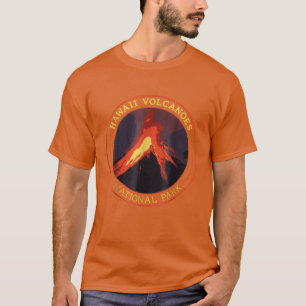 Camiseta Parque Nacional dos Vulcões do Havaí Camping H ami