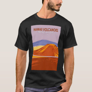 Camiseta Parque Nacional dos Vulcões Hawaii Mauna Kea Vinta