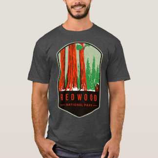 Camiseta Parque Nacional e Estadual da Sequoia
