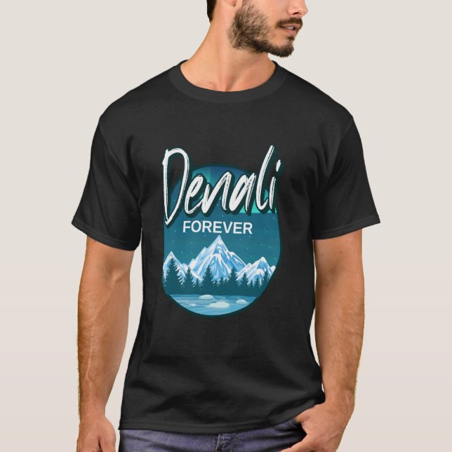 Camiseta Parque Nacional e Reserva Denali, Urso Denali Para (Frente)