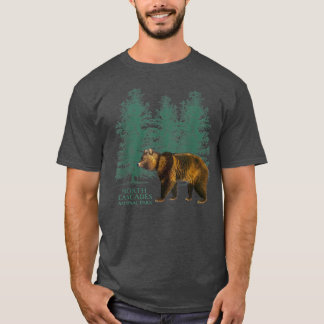 Camiseta Parque Nacional em Cascata do Norte Árvores de Urs