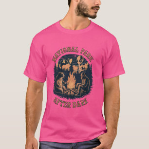 Camiseta Parque Nacional Engraçado Após Escuro