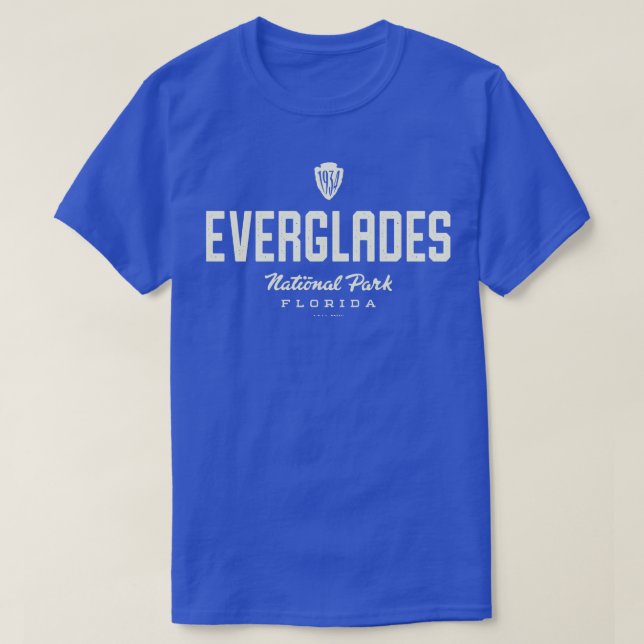 Camiseta Parque Nacional Everglades, 1934, Arrohead Tan (Frente do Design)