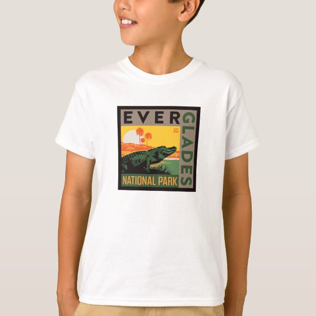 Camiseta Parque Nacional Everglades | Flórida (Frente)