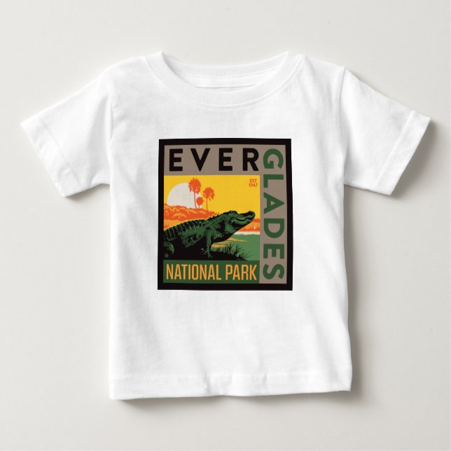 Camiseta Parque Nacional Everglades | Flórida (Frente)