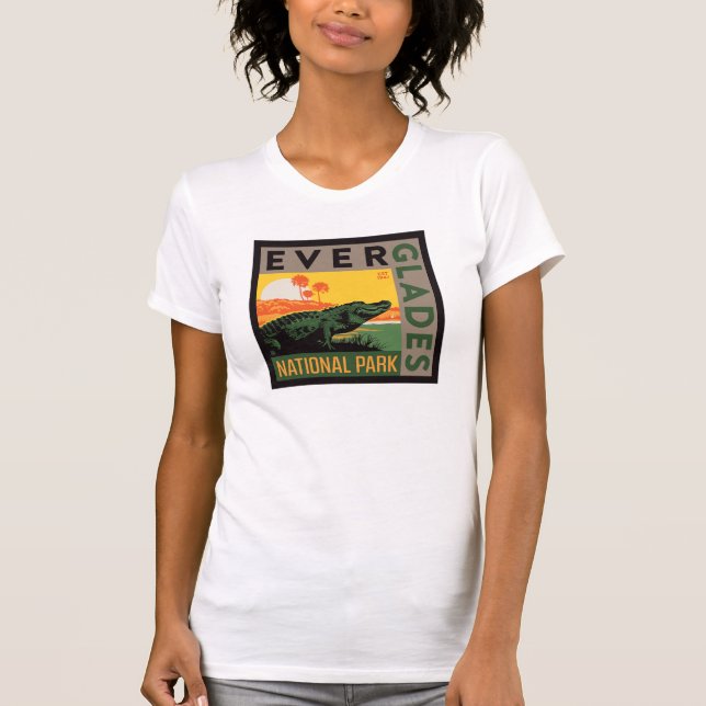Camiseta Parque Nacional Everglades | Flórida (Frente)