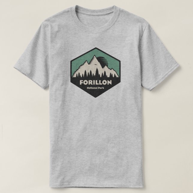 Camiseta Parque Nacional Forillon (Frente do Design)