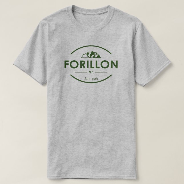 Camiseta Parque Nacional Forillon (Frente do Design)