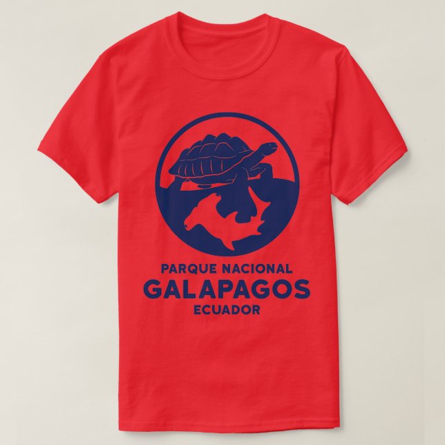 Camiseta Parque Nacional Galápagos Equador (Frente do Design)
