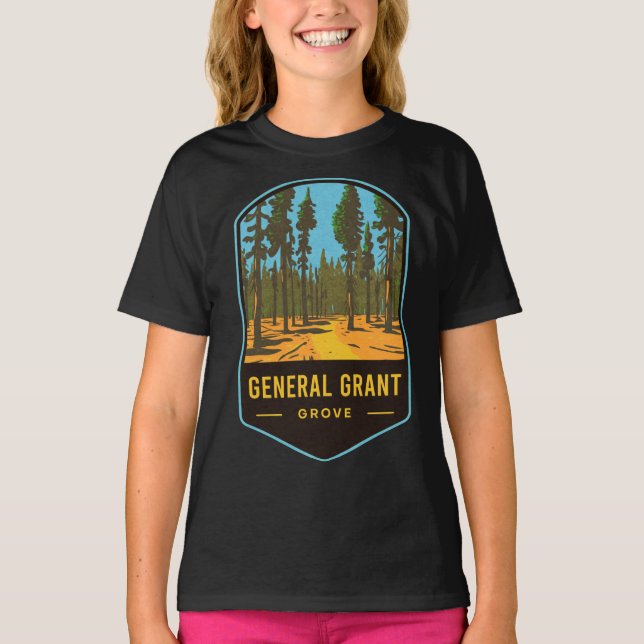 Camiseta Parque Nacional General Grant Grove Kings Canyon (Frente)