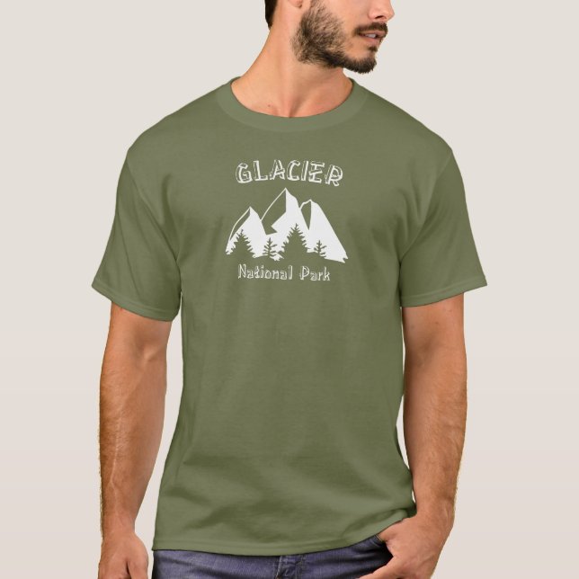 Camiseta  Parque Nacional Glaciar (Frente)