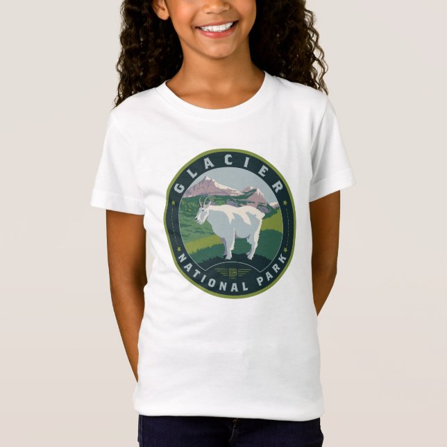 Camiseta Parque Nacional Glacier (Frente)