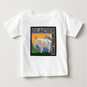 Camiseta Parque Nacional Glacier Caprinos