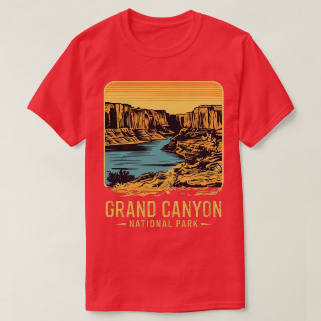 Camiseta Parque Nacional Grand Canyon (Frente do Design)