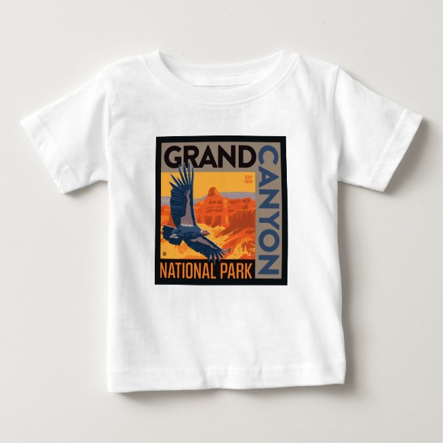 Camiseta Parque Nacional Grand Canyon | Condores (Frente)