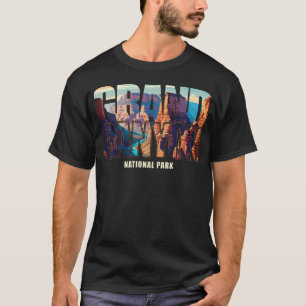 Camiseta Parque Nacional Grand Canyon Lembrança de Caminhad