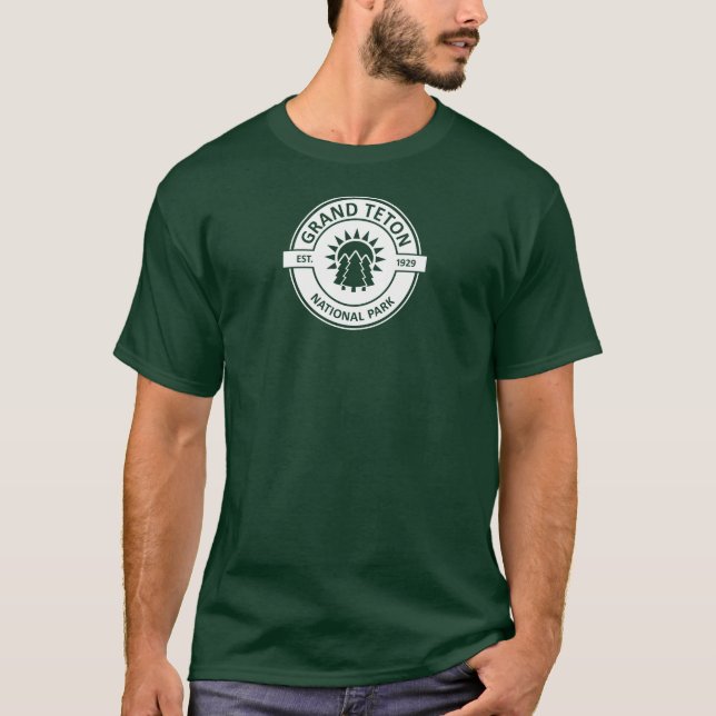 Camiseta Parque Nacional Grand Teton (Frente)