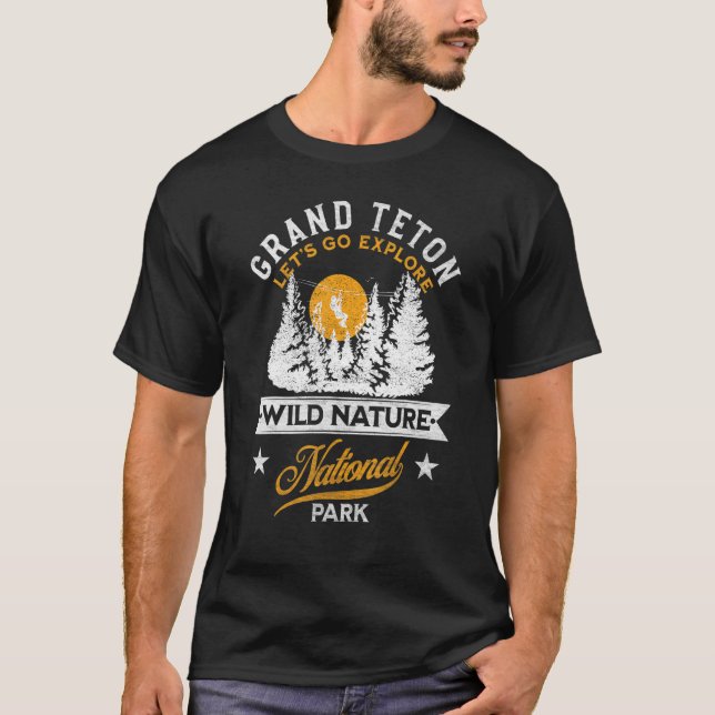 Camiseta Parque Nacional Grand Teton (Frente)