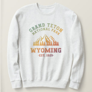 Camiseta Parque Nacional Grand Teton Wyoming EUA Gradiente