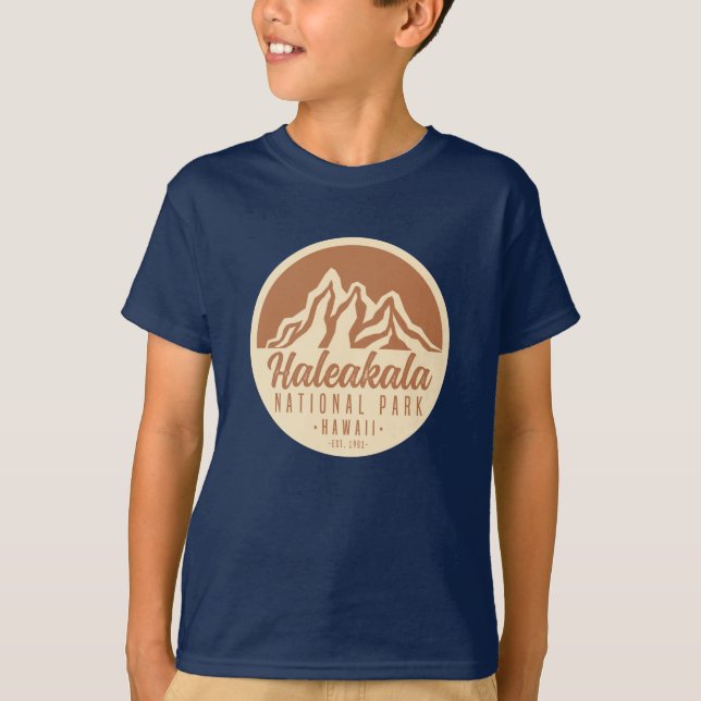 Camiseta Parque Nacional Haleakala Hawaii (Frente)