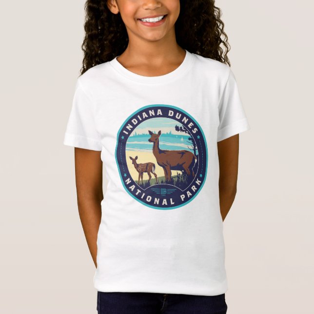 Camiseta Parque Nacional Indiana Dunes (Frente)