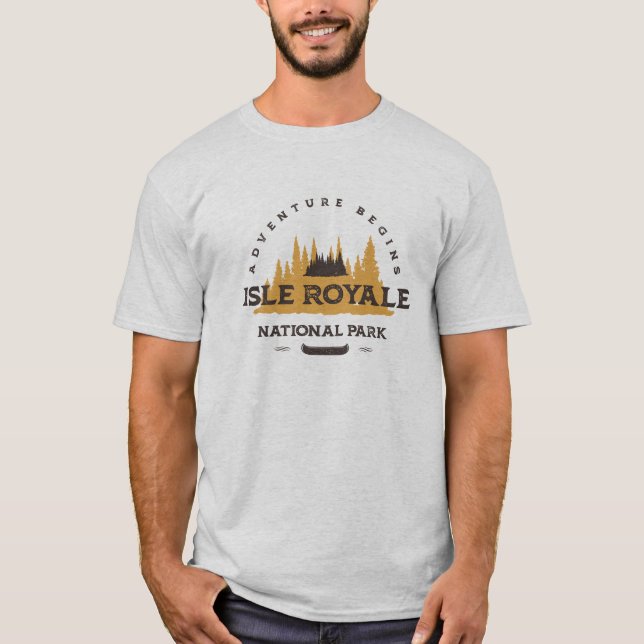Camiseta Parque Nacional Isle Royale (Frente)