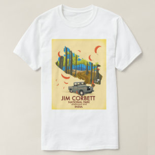 Camiseta Parque Nacional Jim Corbett, Estado de Uttarakhand