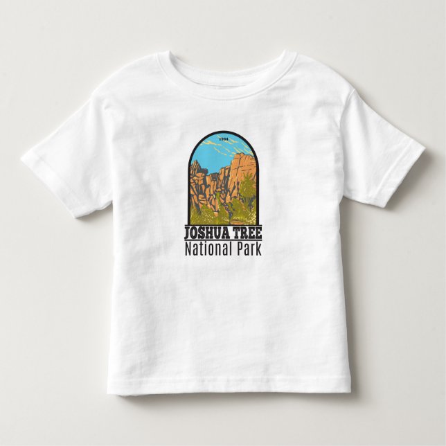 Camiseta Parque Nacional Joshua Tree O Burrito Excelente (Frente)