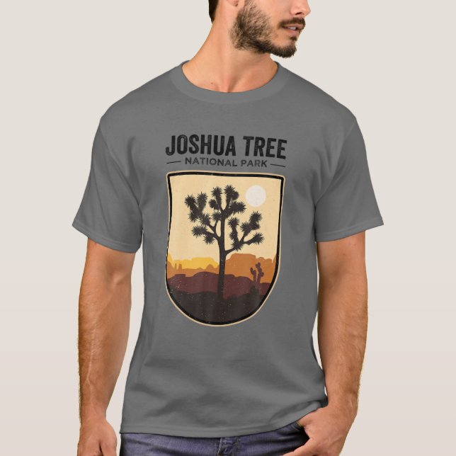 Camiseta Parque Nacional Joshua Tree Vintage Joshua Tree (Frente)