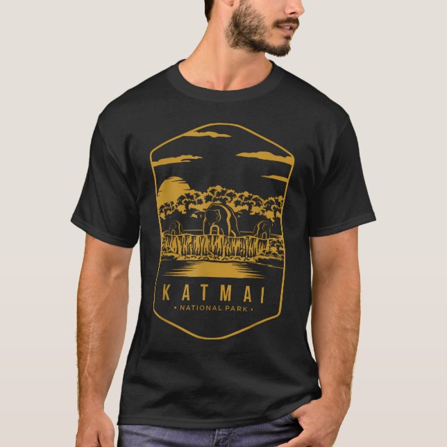 Camiseta Parque Nacional Katmai (Frente)