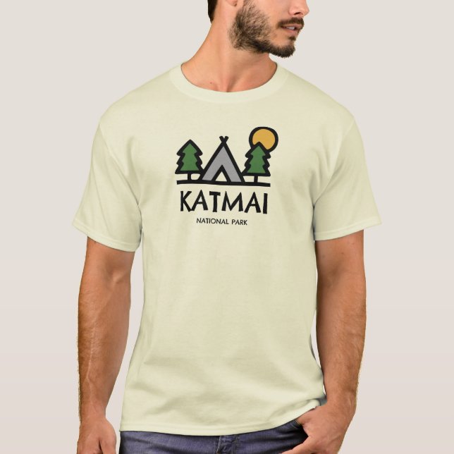 Camiseta Parque Nacional Katmai (Frente)