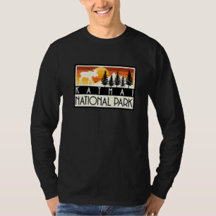 Camiseta Parque Nacional Katmai Alasca Caminhada pela Natur