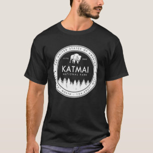 Camiseta Parque Nacional Katmai Alaska Souvenir AK