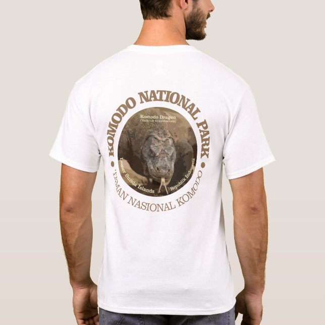 Camiseta Parque Nacional Komodo (Verso)
