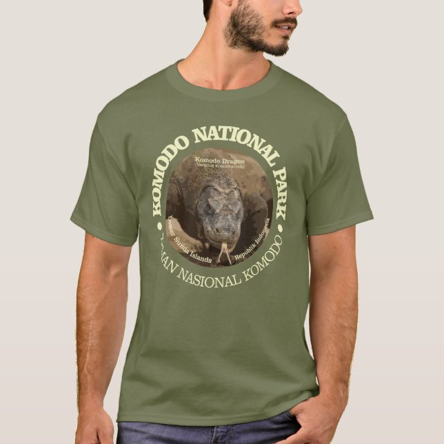 Camiseta Parque Nacional Komodo (Frente)