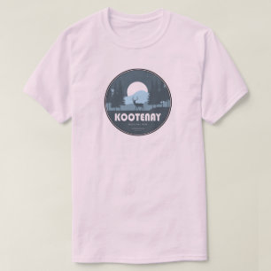 Camiseta Parque Nacional Kootenay Veado