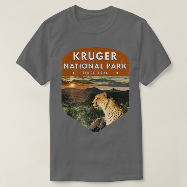 Camiseta Parque Nacional Kruger (Frente do Design)