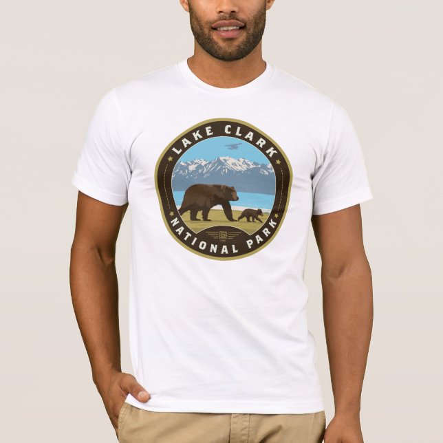 Camiseta Parque Nacional Lake Clark (Frente)