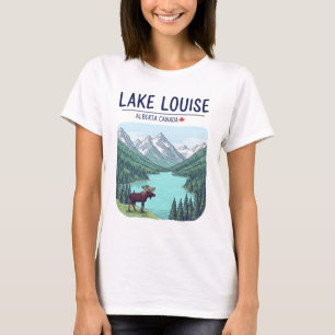 Camiseta Parque Nacional Lake Louise Alberta Canadá Fofo